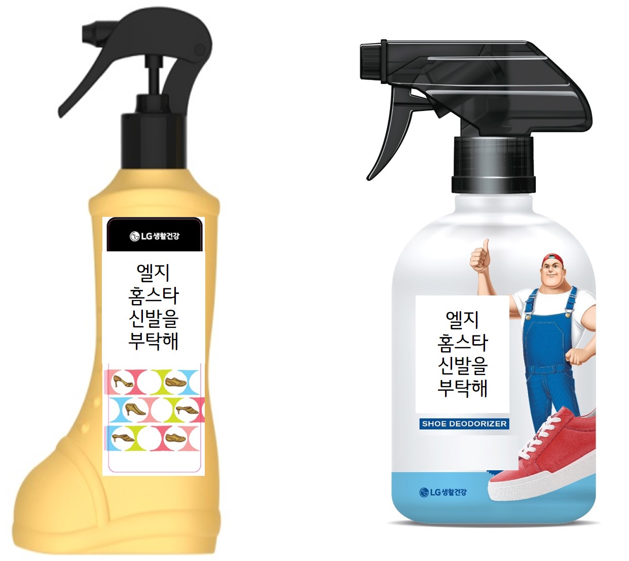 (주) 엘지생활건강 엘지 홈스타 신발을 부탁해 탈취제 본품, 500ml 제품 이미지
