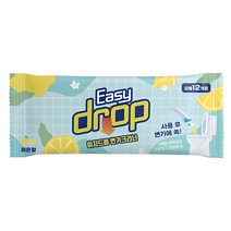 주식회사 다온에스아이 이지드롭 일회용 변기크리너 뉴 레몬향 제품 이미지
