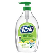 참그린 참그린 레몬 녹차 뽀드득 어드밴스 주방세제 제품 이미지