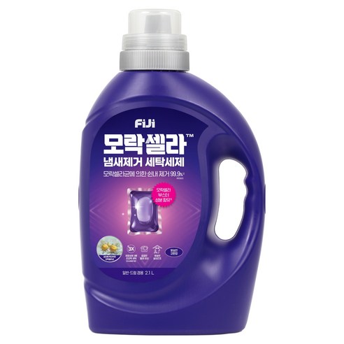 피지 모락셀라 냄새제거 뽀송한 코튼향 액상세제 본품, 2.1L, 1개입, 1개